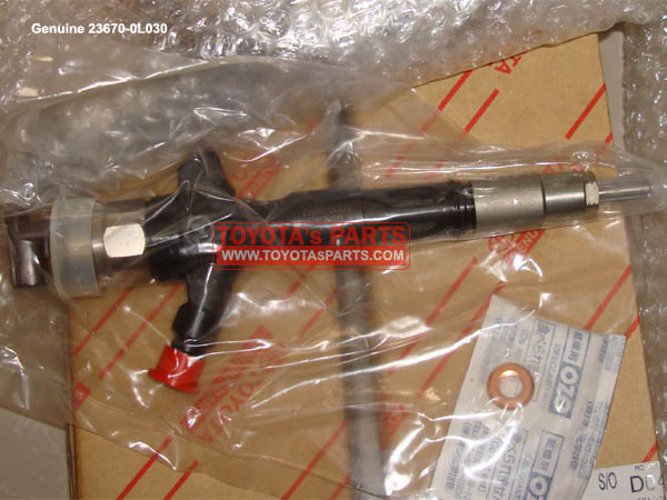 23670-0L030,Genuine Toyota Denso D4D Injector